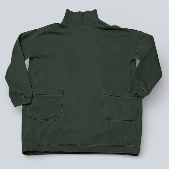 Tuckernuck | Pomander Place Olive Mock Neck Sweatshirt - Picture 2 of 5